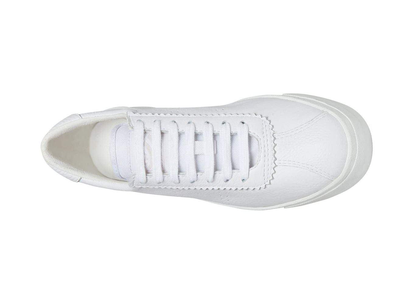 Platform Feminino Branco - Superga 2854 Club 3 Full Comfort Couro - PCJFS-8649